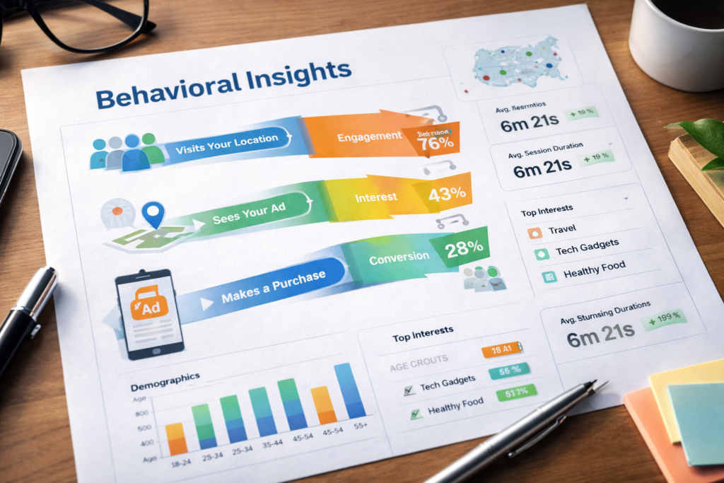 an image of a behavioral insights report
