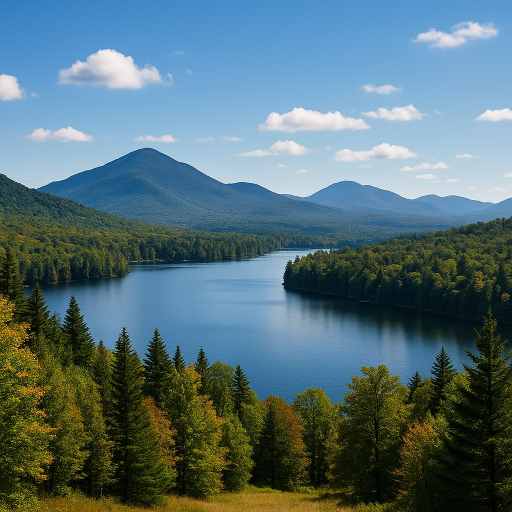 BestAdirondack.com website preview showing the Adirondack Mountains