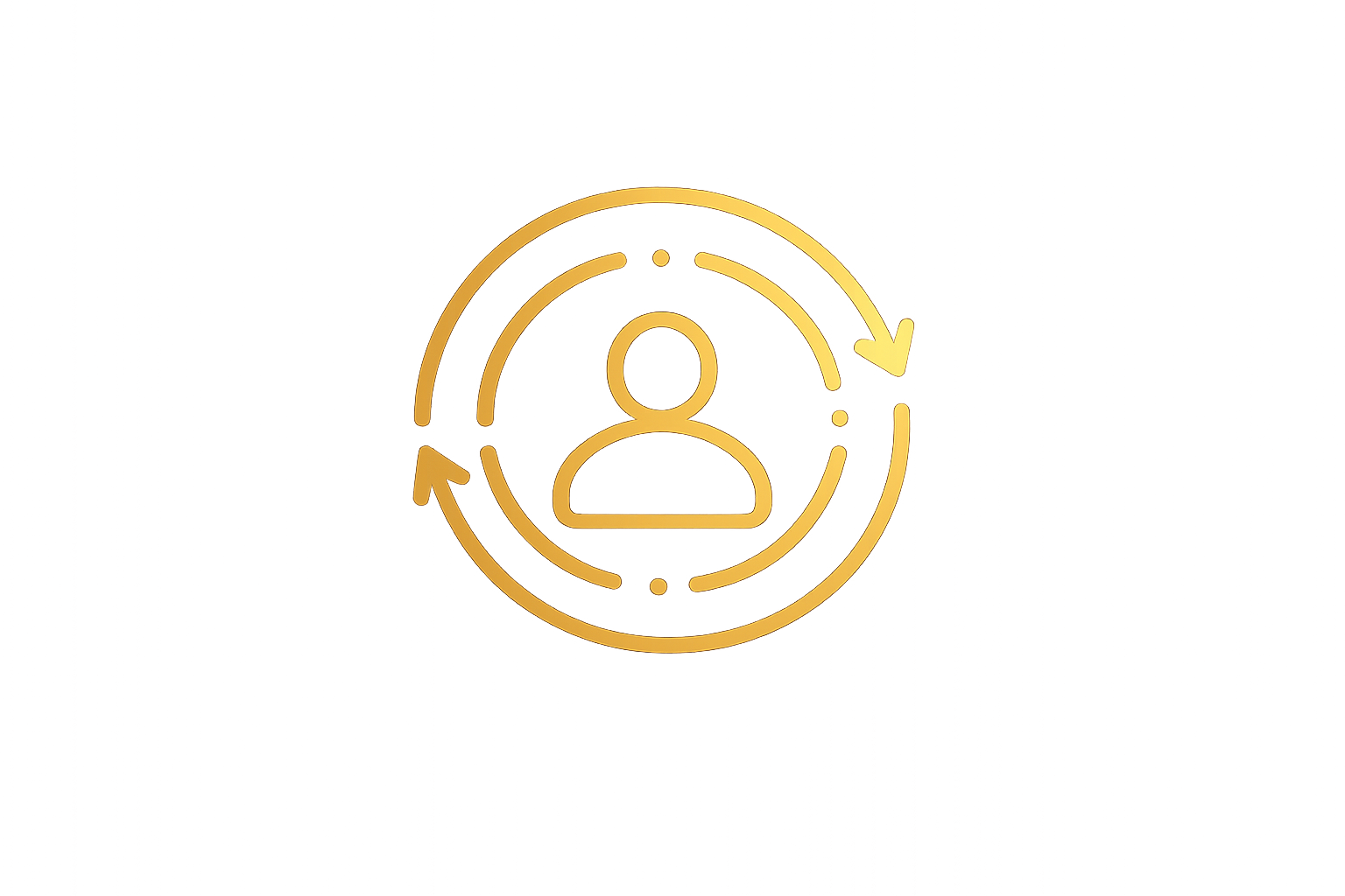 Marketing and remarketing automation icon